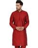 Buy Red Kurtas for Men by ENCIGER Online | Ajio.com