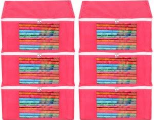 Umagoos Non Woven Fabric Saree Cover/ Clothes Organizer with ...