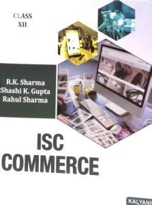 ISC Commerce Class 12: Buy ISC Commerce Class 12 by Rk Sharma at Low ...