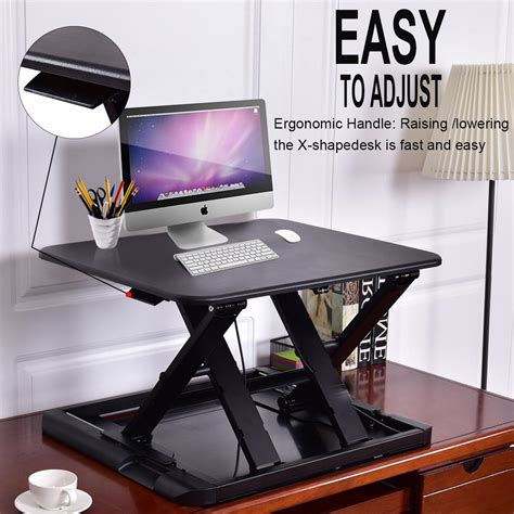 Buy Giantex Height Adjustable Standing Desk, Sit Stand Desk, Desktop ...