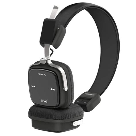 (Renewed) boAt Rockerz 600 Bluetooth On Ear Headphones (Black) : Amazon ...