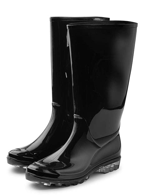 Womens Rubber Boots Wide Calf at Charles Casale blog