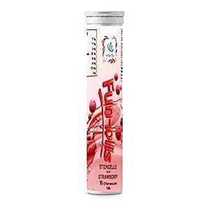 Fun-blis Enkel Herbal- Pack of 15 Effervescent Tablets | Made with ...