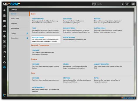 CRM Tags & Ribbons | CRM Custom Fields & Forms | CRM Segmentation - MeraCRM