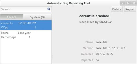 25.5. 발견된 문제 처리 | 시스템 관리자 가이드 | Red Hat Enterprise Linux | 7 | Red Hat ...