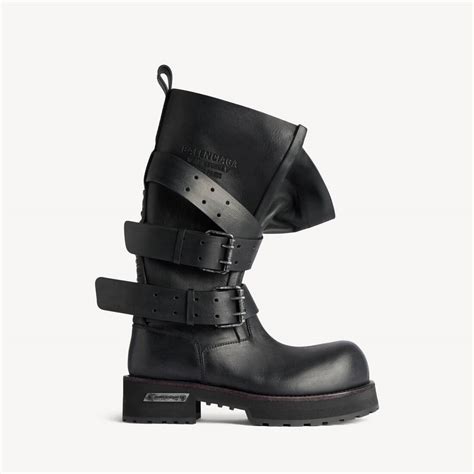 Women's Venom High Boot in Black | Balenciaga US