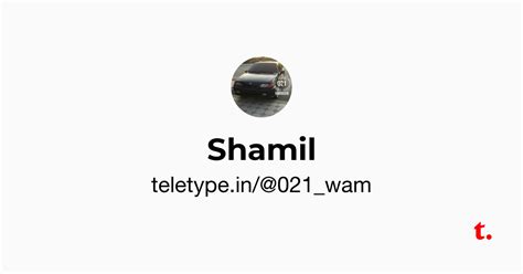 Shamil — Teletype