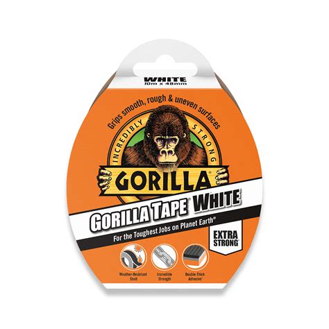 Gorilla Tape White 10m - RDG Tools