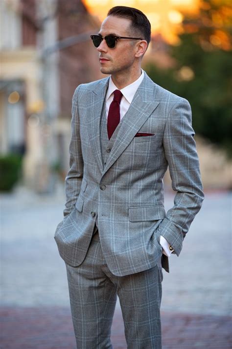 How to Wear a Checked Suit? A Comprehensive Guide – MENSWEARR.COM