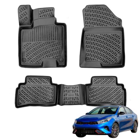 BMY MOTORS Car Floor Mats Liner Compatible for Kia Forte 2019-2024 ...