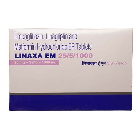 Linaxa Em 25/5/1000mg Strip Of 10 Tablets: Uses, Side Effects, Price ...
