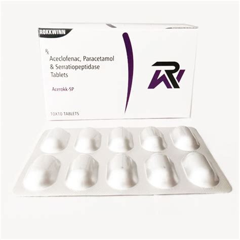 ACEROKK-SP Tablets Rokkwinn Healthcare
