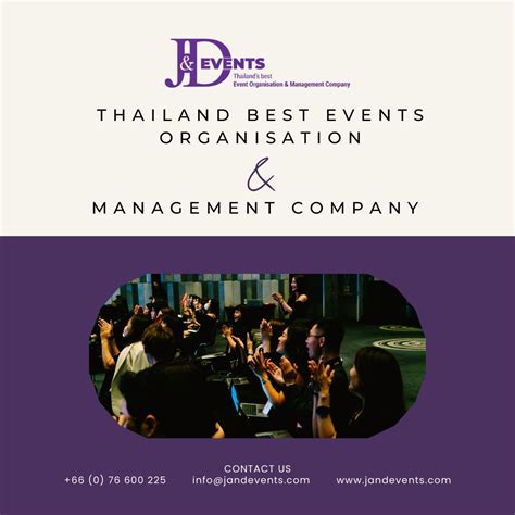 𝐉𝐀𝐍𝐃 𝐄𝐯𝐞𝐧𝐭𝐬 𝐓𝐡𝐚𝐢𝐥𝐚𝐧𝐝'𝐬 𝐁𝐞𝐬𝐭 𝐄𝐯𝐞𝐧𝐭𝐬 𝐎𝐫𝐠𝐚𝐧𝐢𝐬𝐚𝐭𝐢𝐨𝐧 & 𝐌𝐚𝐧𝐚𝐠𝐞𝐦𝐞𝐧𝐭 𝐂𝐨𝐦𝐩𝐚𝐧𝐲 ...