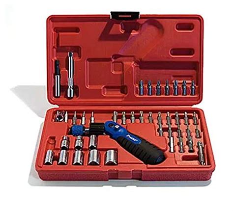Proskit PK-3018B Reversible Ratchet Screwdriver Set - 43 in 1 : Amazon ...