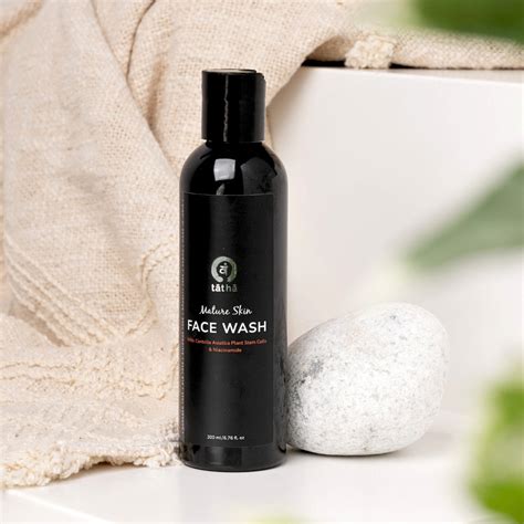 Centella Asiatica Plant Stem Cell - Mature Skin Face Wash – Tatha