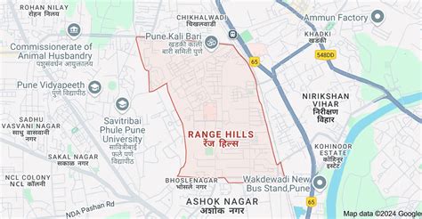 Range Hills, Pune - Map, Pincode, Property Rates, Photos & Reviews 2026