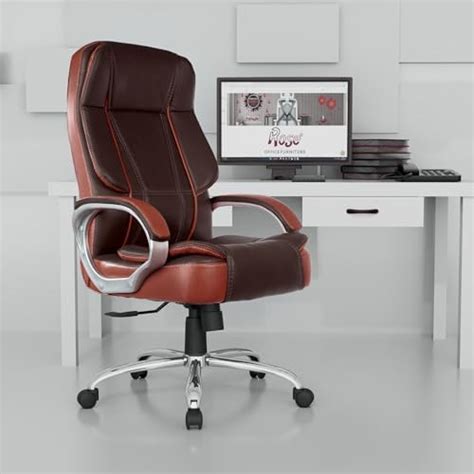 Rose Designer Chairs® SpaceX Leatherette Executive High Back Revolving ...