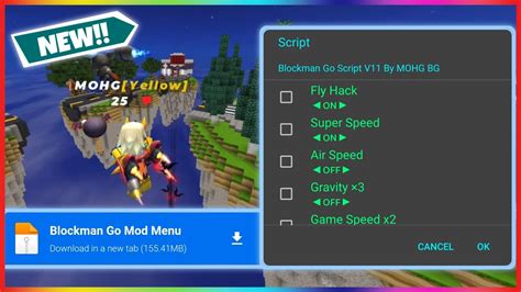 Image result for Blockman Go Mod Menu New