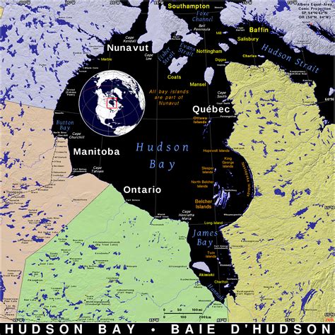 Hudson Bay Canada Map Thunder Bay | Ontario, Map, & Facts | Britannica