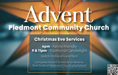 ADVENT - Piedmont Community Church