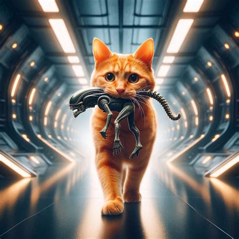 Alien Hunter Cat | Cutest cats ever, Cat facts, Cat call