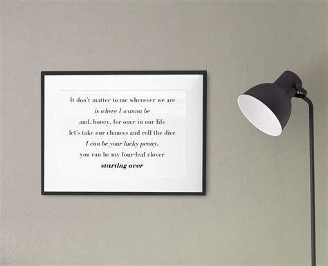 Image result for Chris Stapleton Starting Over Words