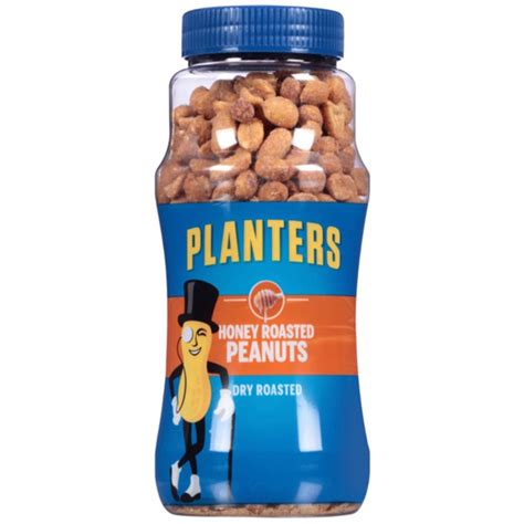 Planters Honey Dry Roasted Peanuts 453g | Shopee Philippines