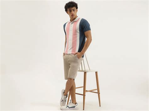 Solid Slim Fit Chino Shorts – United Colors of Benetton Store