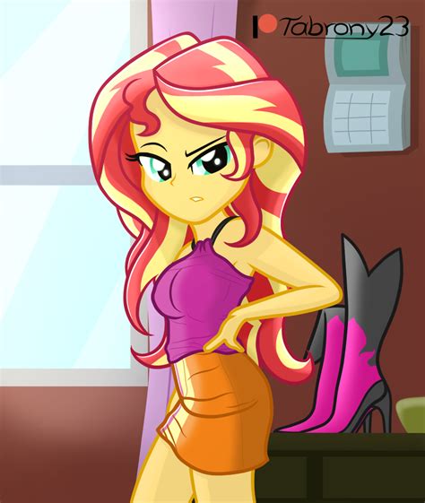 Sexy Sunset Shimmer (Patreon) by Tabrony23 on DeviantArt