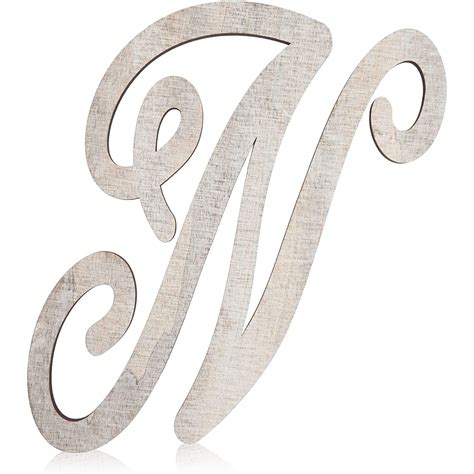 Decorative Letter N