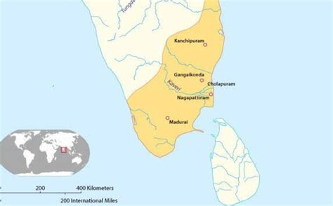 Draw a map to show the Chola Kingdom. - Brainly.in