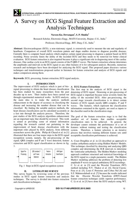 Image result for ECG Signal Feature Extraction Python
