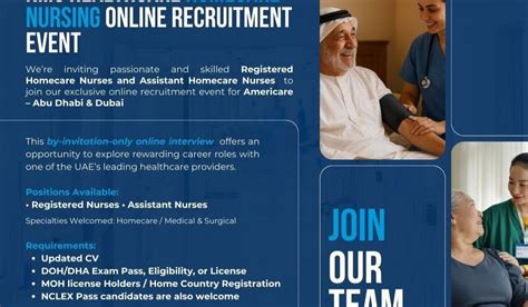 NMC Healthcare Homecare Nursing Recruitment 2026 | Apply Online for UAE ...