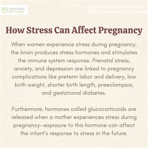 Can Stress Cause Miscarriage?