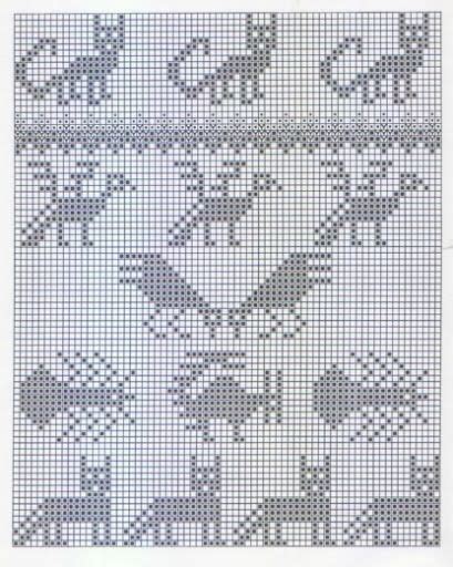 Image result for Stranded Knitting Chart Reader