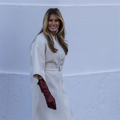 Melania Trump Welcomes the 2025 White House Christmas Tree • CelebMafia
