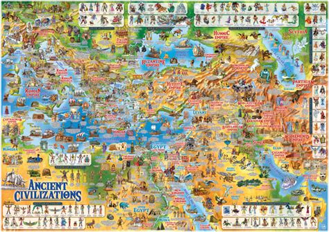 Civilization Map 的图像结果