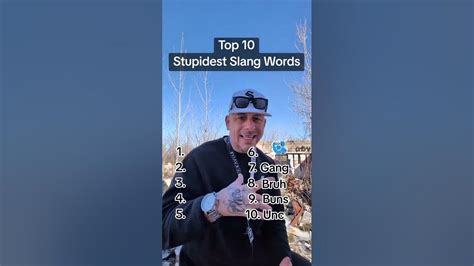 STUPIDEST SLANG WORDS #shortsfeed #funny - YouTube
