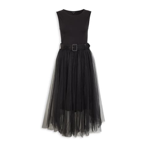 Black Fit & Flare Dress (3129605) | Truworths