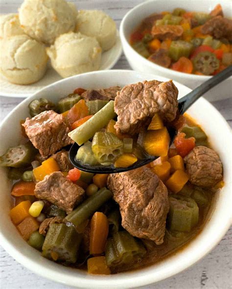 Beef Stew with Frozen Vegetables - Around Grandma's Table