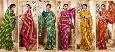 Digambari Vallabhi Prints Brasso Sarees Supplier – Kavya Style Plus