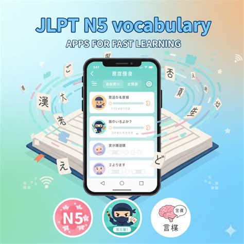 Best JLPT N5 Vocabulary Apps for Fast Learning - JLPT Samurai