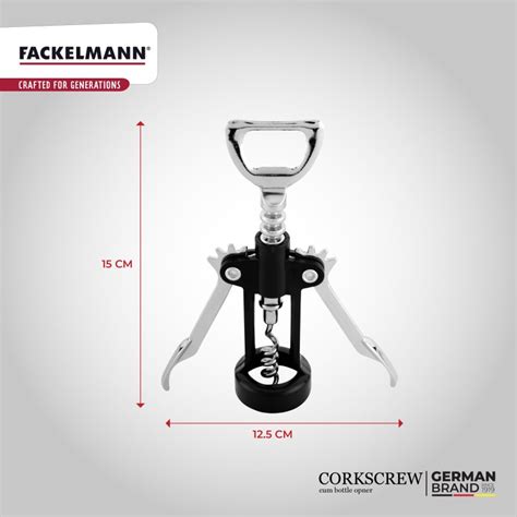 Corkscrew 16 CM Zinc Alloy | Fackelmann