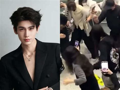 Chinese star Zhang Linghe mobbed again: Sasaeng-like fans swarm actor ...