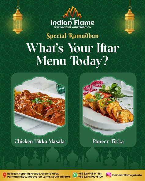 The Indian Flame | Join us for a flavorful iftar experience at Indian ...