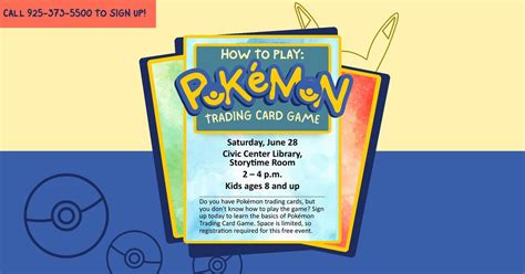 FULL SIGNUP LIST - Kids 8+ for the How to Play Pokémon Trading Card ...