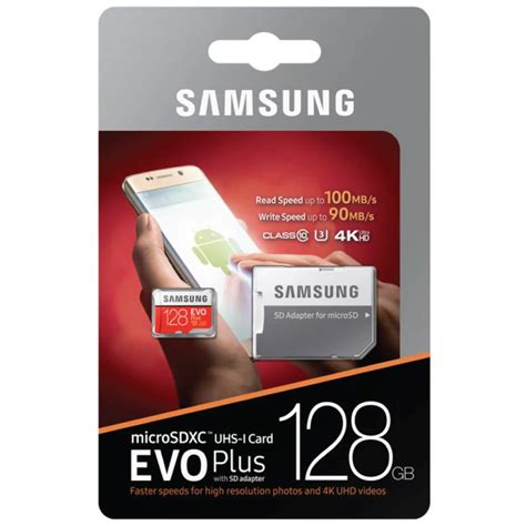 Samsung Evo Plus 128GB Micro SD Card with Adapter – Concept Kart