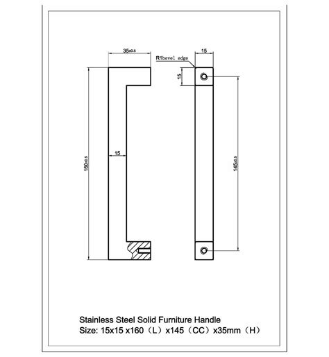 Image result for Kitchen Cabinet Handle Dimensions