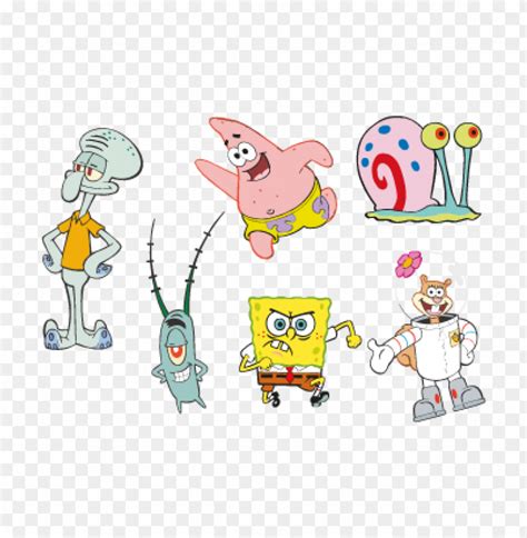 Spongebob Squarepants Cartoon Vector Logo | TOPpng