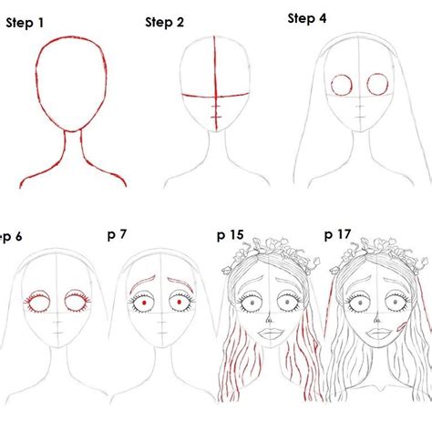 Image result for Corpse Bride Outline